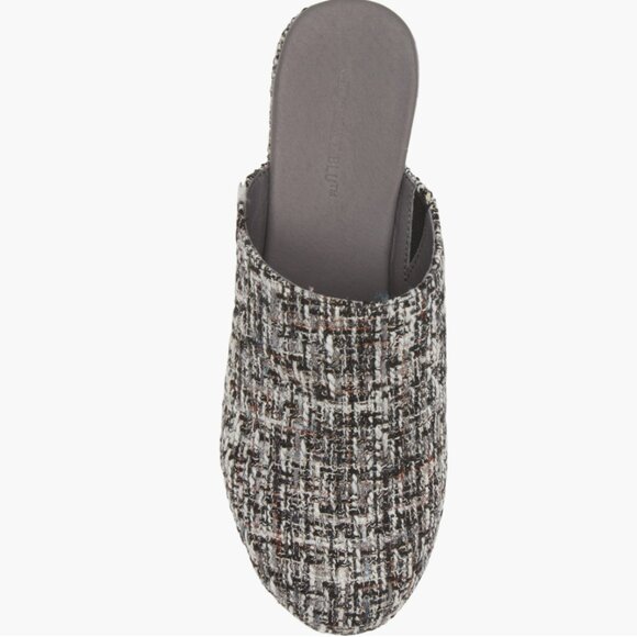 NEW CHOCOLAT BLU Gertie Heeled Mules in White/black for women 825 6m3 - Picture 8 of 9